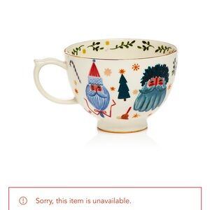 Whimsical Holiday Mug with Festive Design
